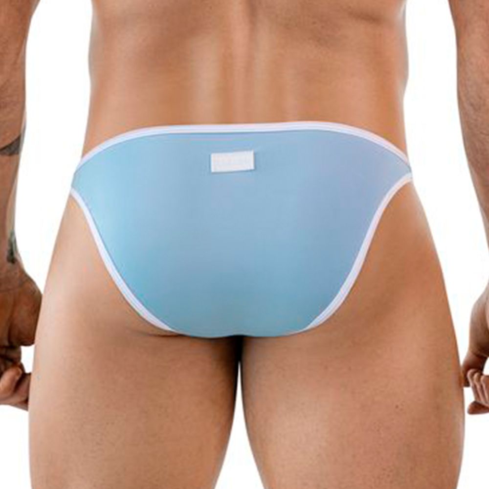 Мужские трусы брифы голубые Clever Moda RELAX BRIEF 184807