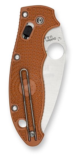 Складной нож Spyderco Manix 2 Lightweight 101PBORE2 c клинком из стали CPM-REX 45, рукоять FRN