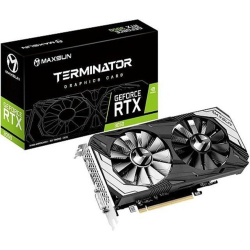 Видеокарта Видеокарта MAXSUN MS-RTX3050 Terminator 6G S0 6Gb GDDR6, 96bit, 1552-1777Mhz, DP / HDMI / DVI, 115W Ret (6940709610190)