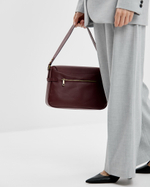 Сумка 557 01 бордовый светлый