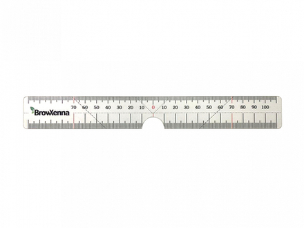Мягкая линейка для бровей BrowXenna, 1 шт