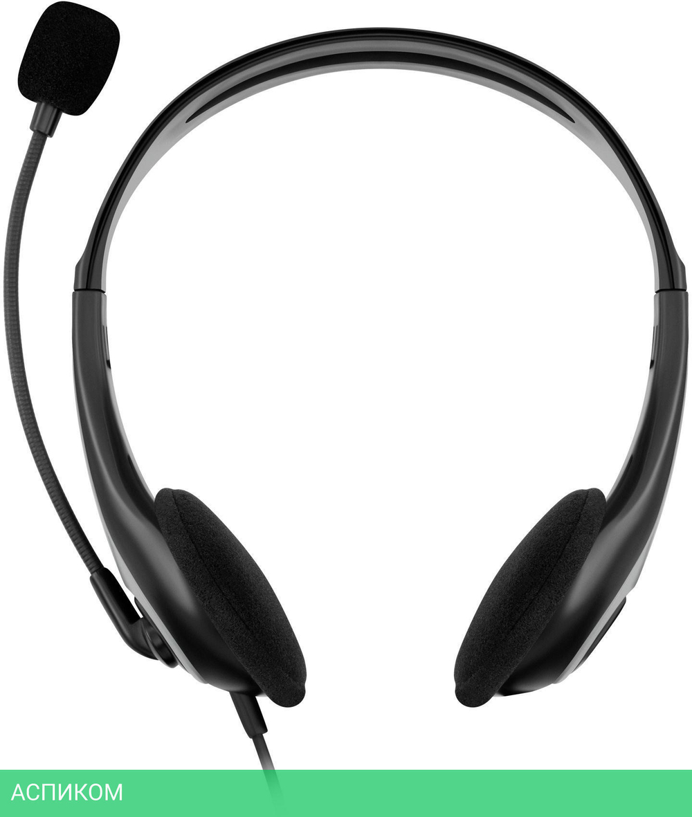 Наушники Oklick HS-M300 черный/серый (1876323)