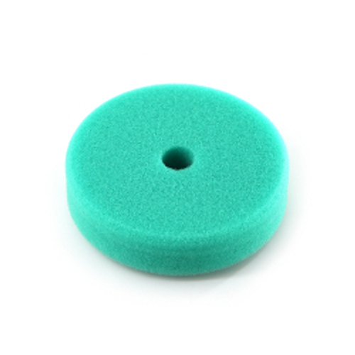 Shine Systems RO Foam Pad Green - полировальный круг твердый зеленый, 75 мм
