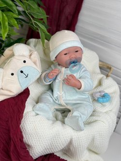 Кукла BERENGUER мягконабивная 39см Newborn (18790)