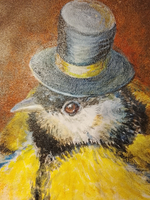 Картина "Айва", натюрморт. 30 см на 30 см. Акрил на картоне. Авторская живопись, оригинал.