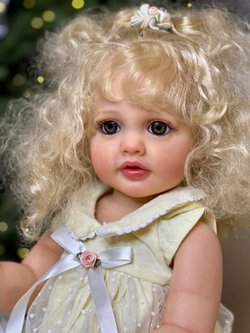 Кукла Реборн виниловая 55см в пакете (FA-142)