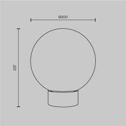 Настольный светильник Maytoni MOD321TL-01G3