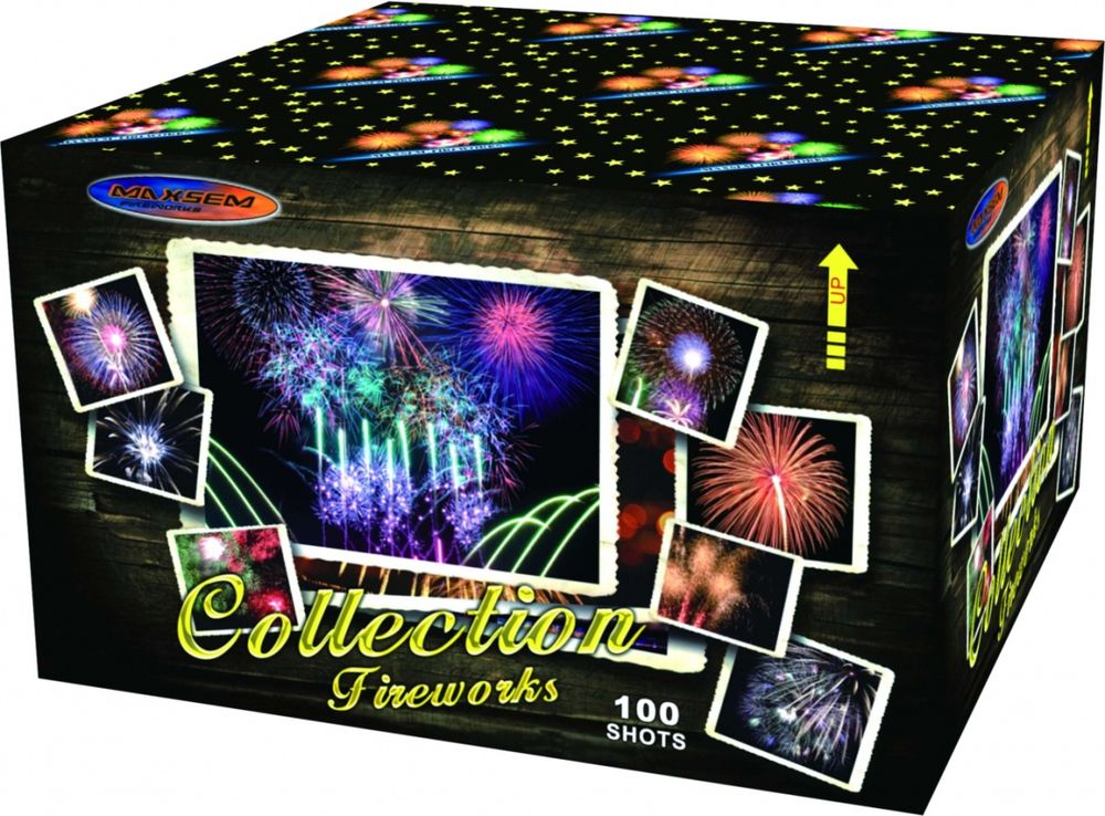 Батарея салютов "COLLECTION FIREWORKS"  1,2"/100 залпов