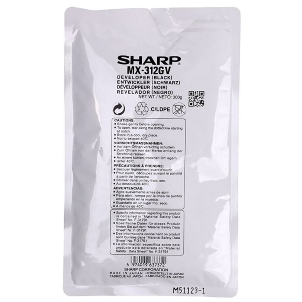 Девелопер  Sharp MX-312GV