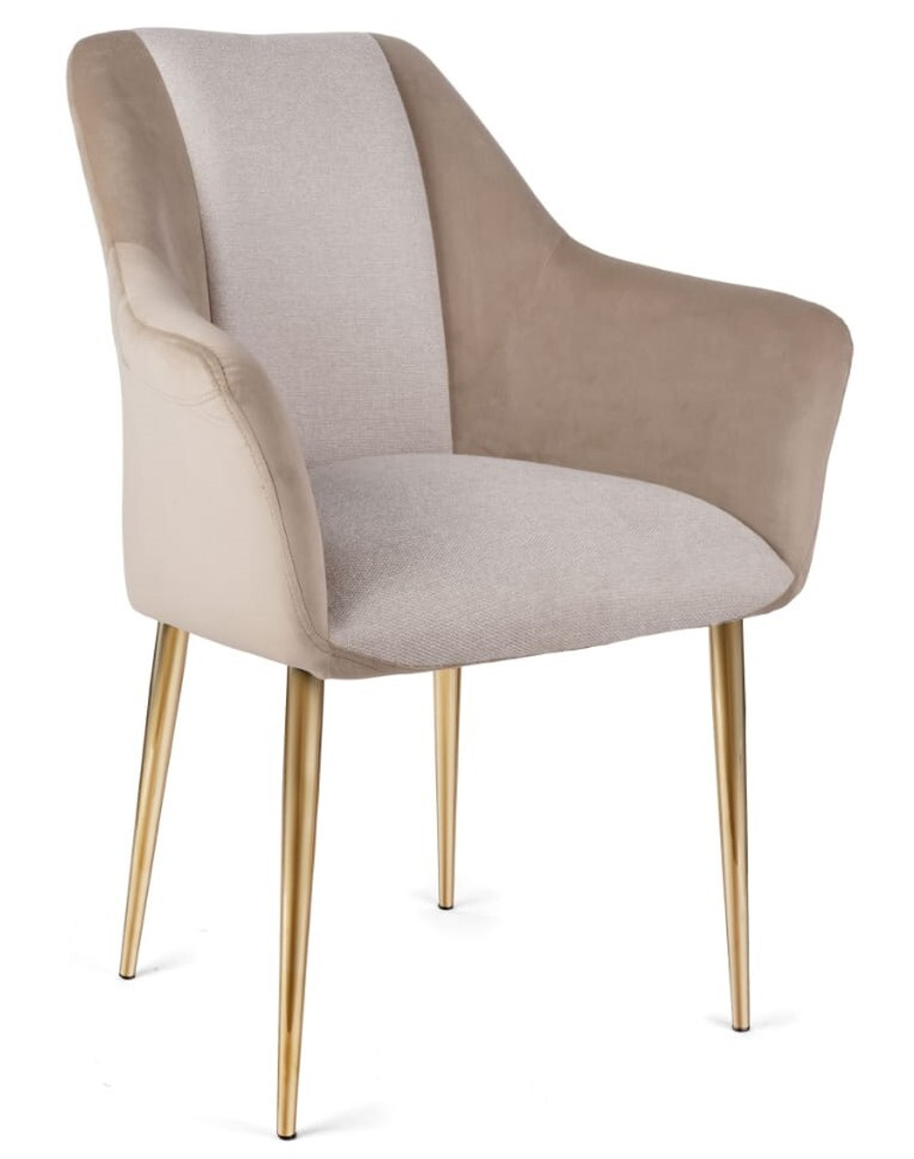 Стул обеденный Ist Casa Лючия, бежевый, золото