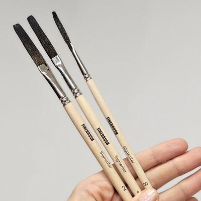Кисть для пинстрайпинга Finebrush Signwritter-2