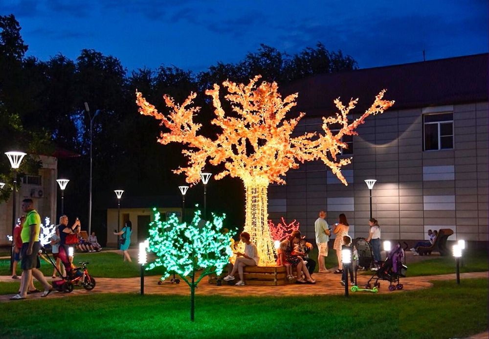 Световое дерево с цветами «Сакура»