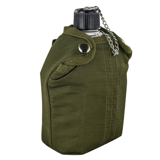 Походный армейский набор (фляга 1л. + котелок 600 мл. в чехле)