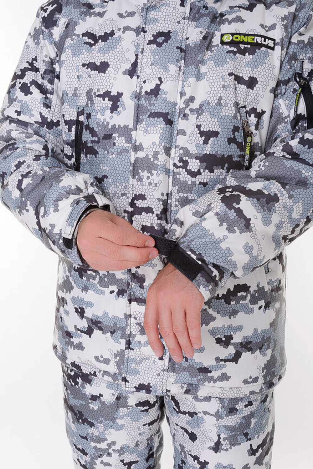 Зимний мужской костюм Onerus "Тактика -45" (Алова) Белый