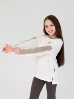 Лонгслив для девочки оверсайз