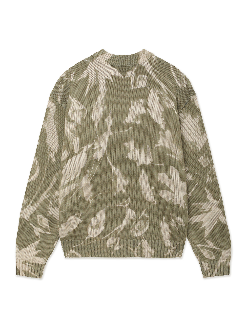 Свитер Вязаный (Round-neck) Leaves Crew Sweater