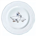 Тарелка мелкая 175 мм Гуси Надежда