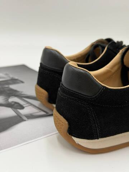 Кроссовки женские натуральная кожа арт. 286-1 цвет "чёрный"