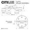 Потолочная люстра Citilux Espace CL243161