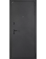 Дверь входная Грея Букле Графит/граф.бел.