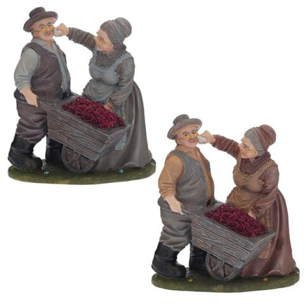 GAEM Фигурка декоративная "Бабушка с дедушкой", L18 W14,5 H19,5 см, 2в.