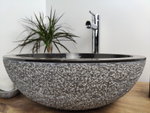 Раковина из мрамора Bowl Dotted Black BM-60027 45*45*17