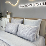 Комплект постельного белья Люкс Сатин 100% хлопок на резинке AR375