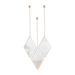 Набор зеркал dima, медь, 3 шт.