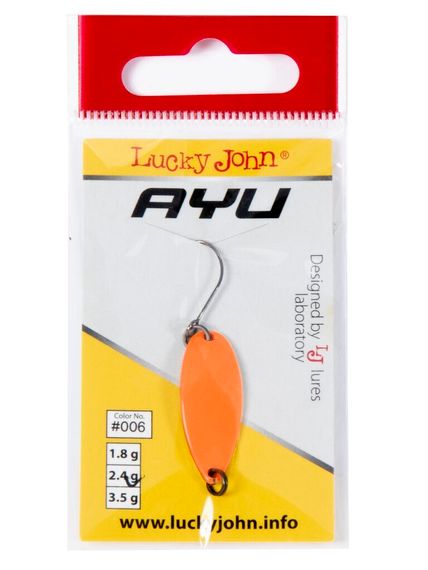Блесна колеб. Lucky John TR AYU длин.29мм/02.4г 006