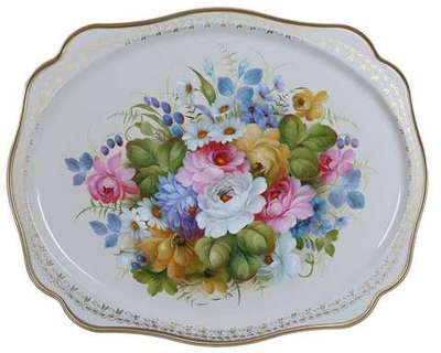 Zhostovo metal tray A27D18052618
