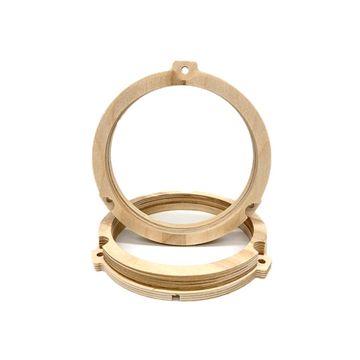 Проставки из фанеры под акустику 16-16.5см Kia Rio 4 / Solaris 2