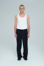 Брюки широкие | dark blue