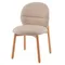 Стул Meiko бежевый, ножки бук