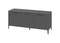 Тумба Type 3 двери ширина 160 см (темно-серый)