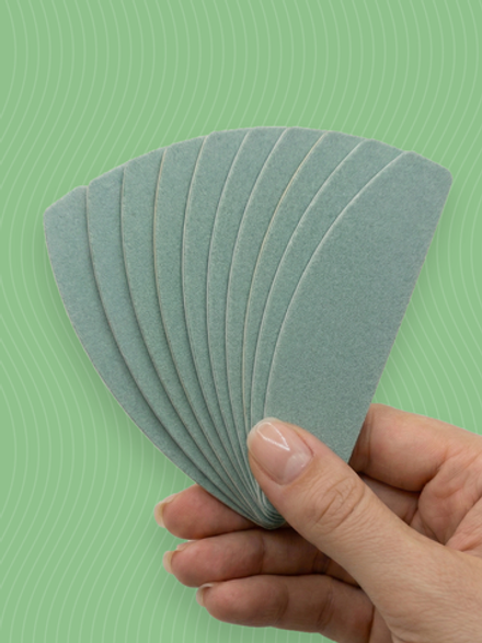 Набор сменных файлов для шлифовки ногтей, 10 шт