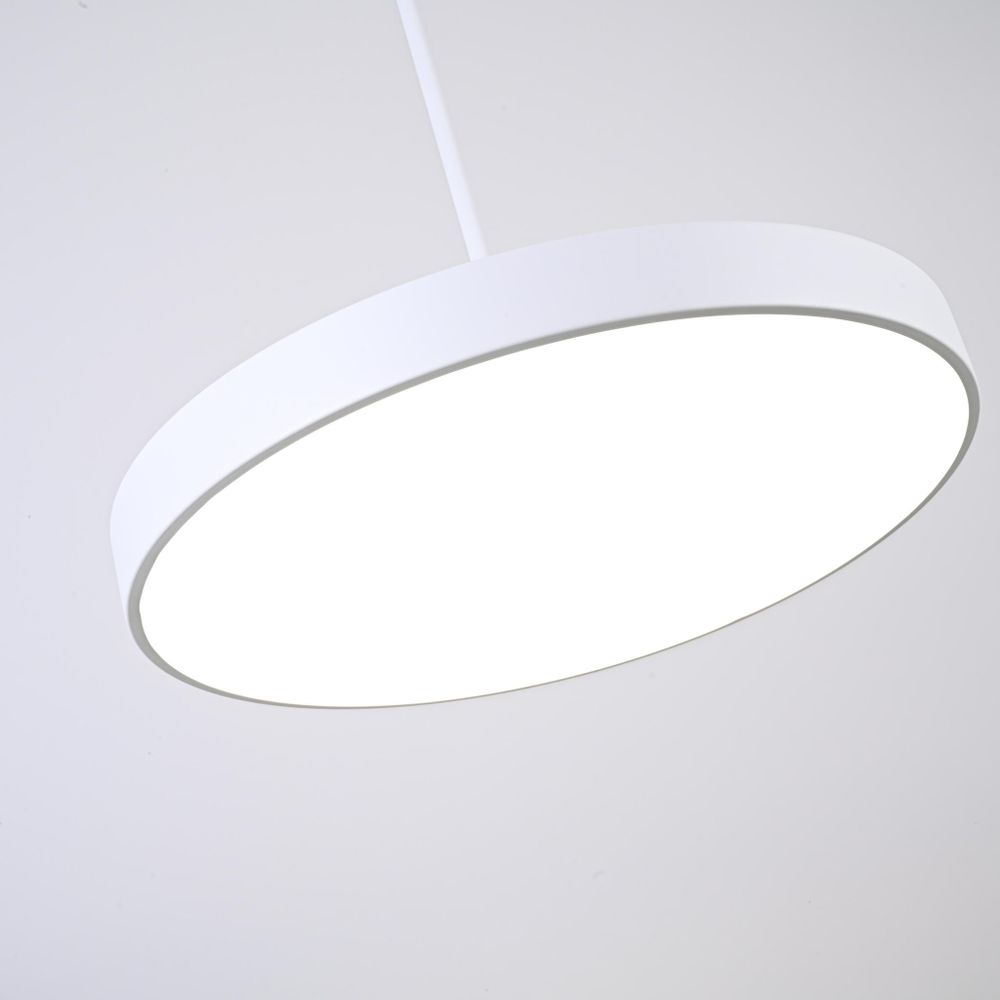 Подвесной светильник TURNA ONE D50 White by ImperiumLoft