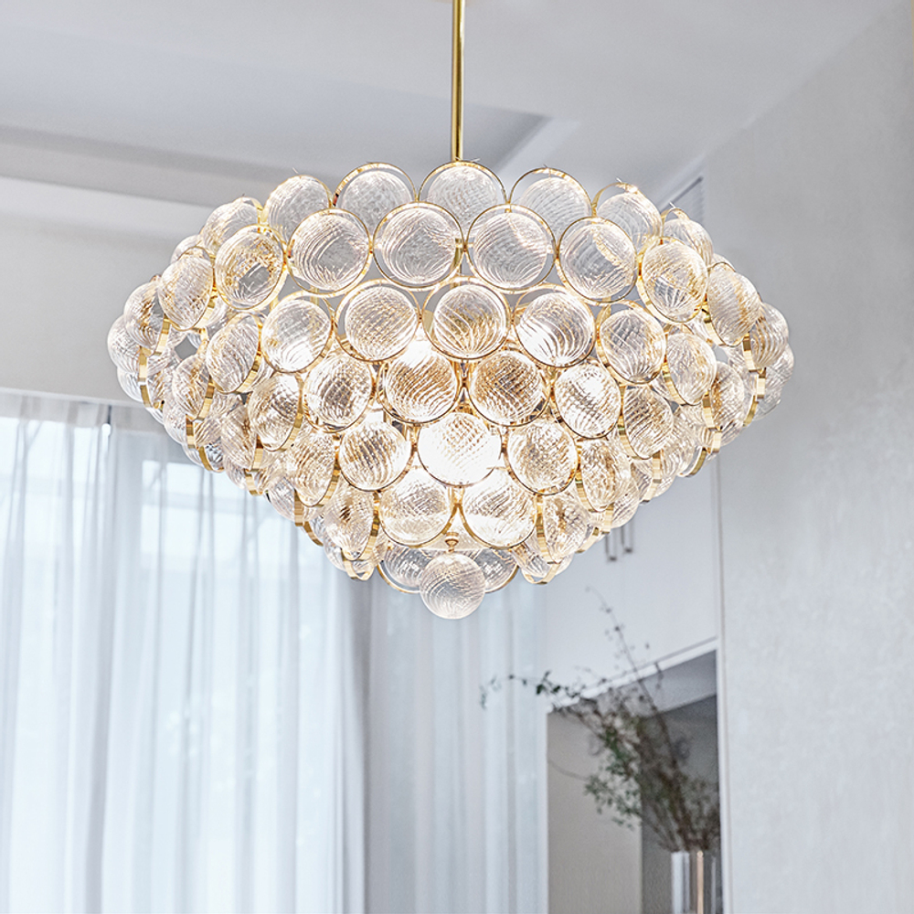 Ceiling design lamp Atomos by Baroncelli D85