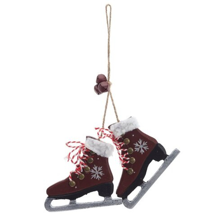 GAEM Изделиеи декоративное подвесное "Коньки", L11 W4 H10 см