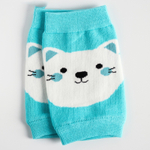 4600016 Набор наколенников "Котята", 2 шт., цвет голубой