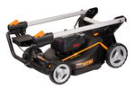 Газонокосилка аккумуляторная WORX WG748E 46 см бесщеточная 40В 4Ач х2 ЗУ 2А х2 коробка