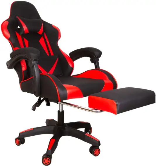 Кресло игровое Gramber А03 Экокожа черная/Экокожа красная
