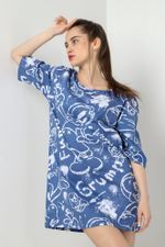 Туника женская Позитив-3 Виотекс ИНДИГО