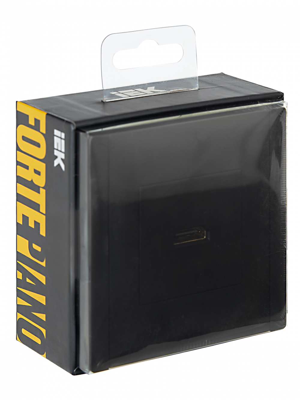 FORTE&PIANO Розетка HDMI FP140 черный IEK