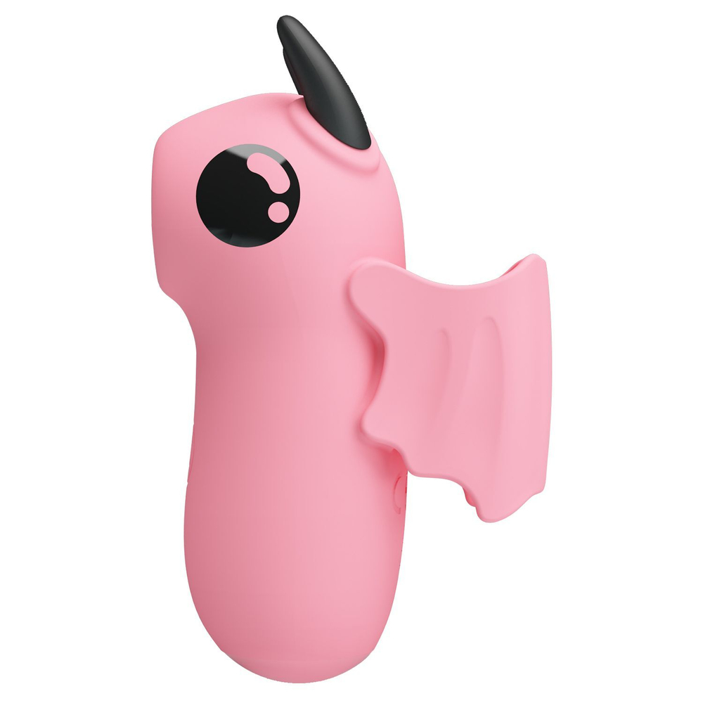 Розовый стимулятор клитора Magic Devil (Цвет: розовый)