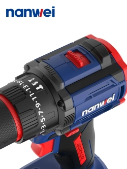 Аккумуляторный шуруповерт Nanwei NW-D8213C-4, 50 Нм, 20 В