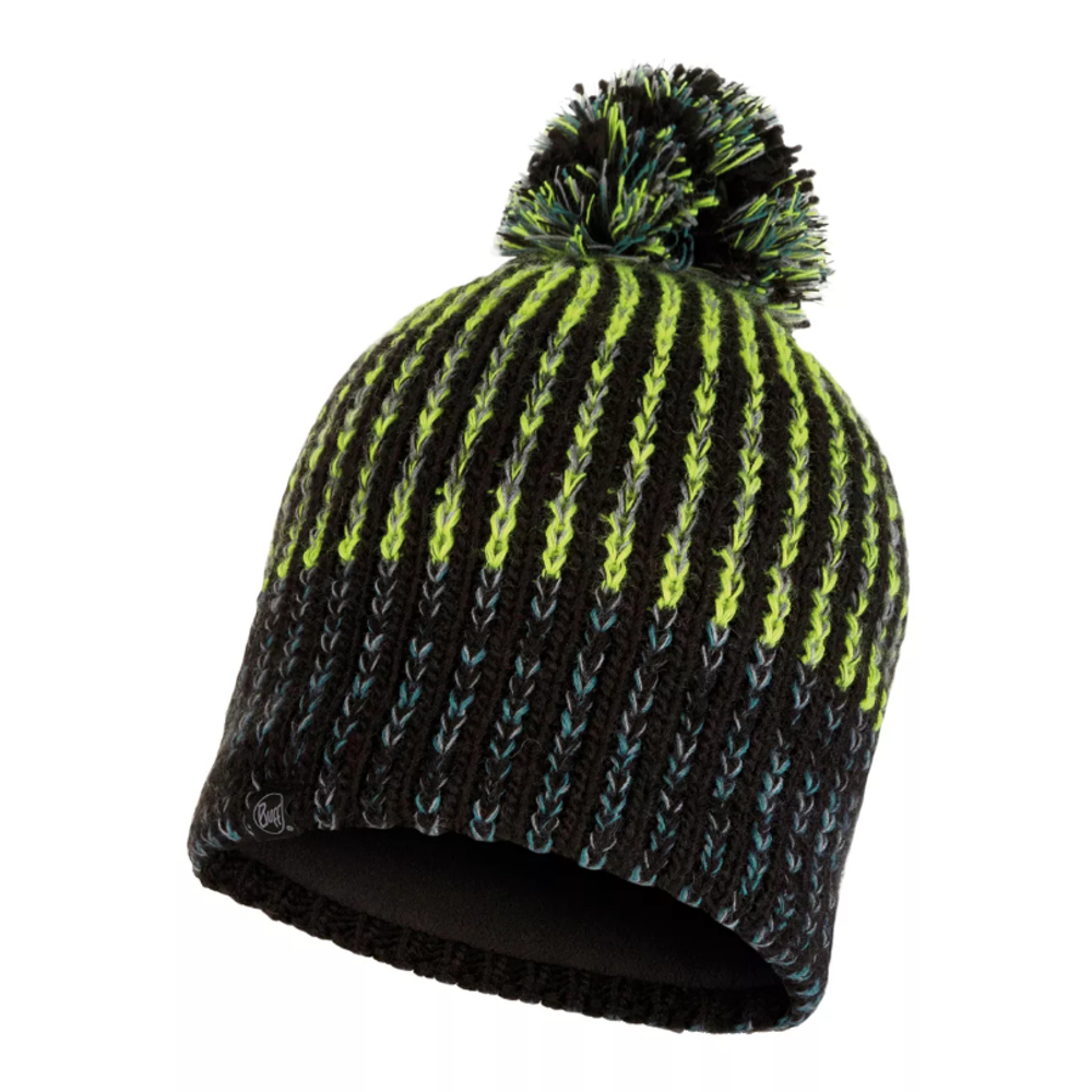 Шапка BUFF KNITTED & POLAR HAT IVER BLACK