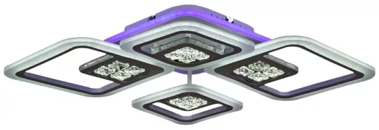 Светильник потолочный 20523-0.3-2+2+1 WT до 24кв