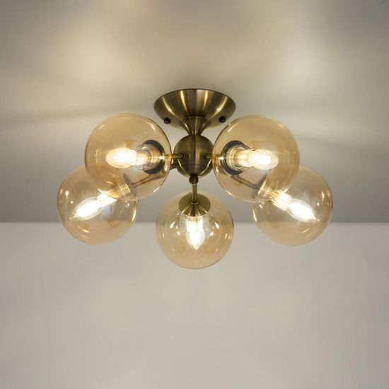 CL102153 Томми Бронза Св-к Люстра