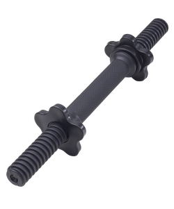 Гриф гантельный BB-106 d=25 мм, пластиковый, с пластиковыми замками, 35 см