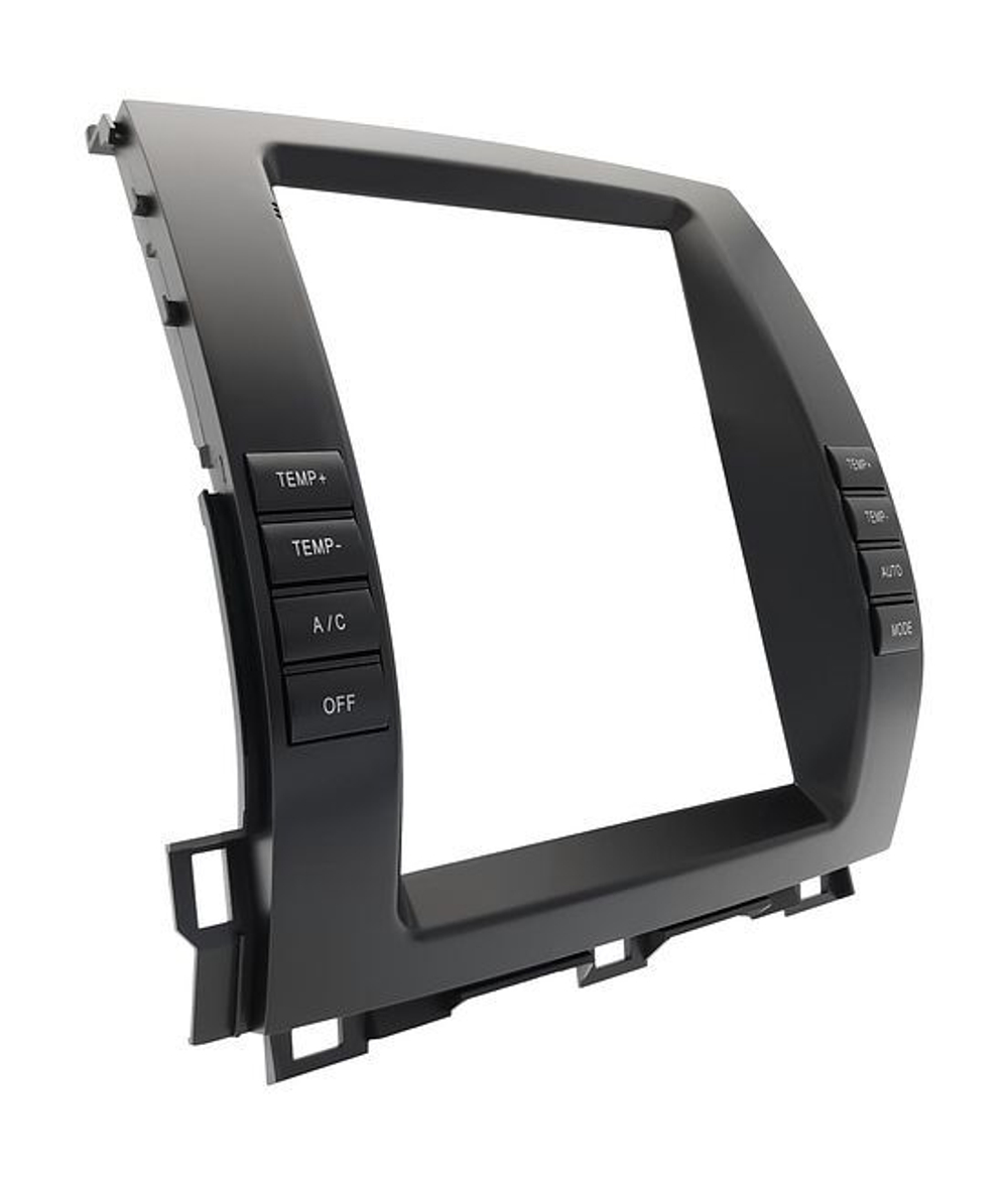 Магнитола для Toyota Land Cruiser Prado 120, Lexus GX470 (экран климата внизу) - Teyes TPRO 2 монитор 9.7" в стиле "Тесла" на Android 10, 4G SIM-слот